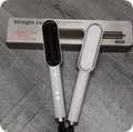 Dual-Use Horn Comb for Straightening and Curling Hair